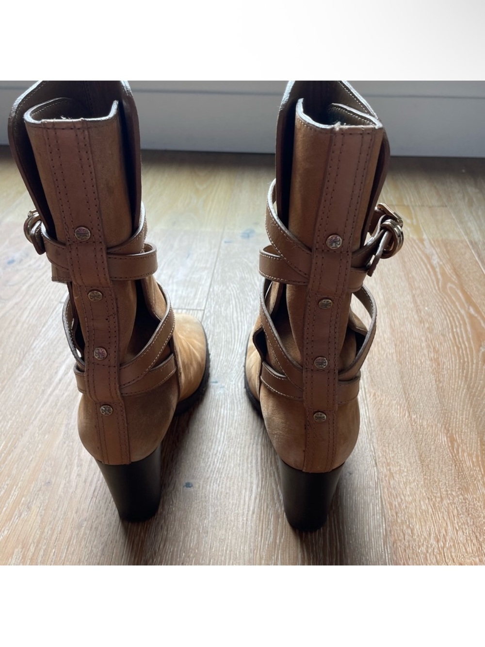 Tory Burch Women's Brown Leather Boots